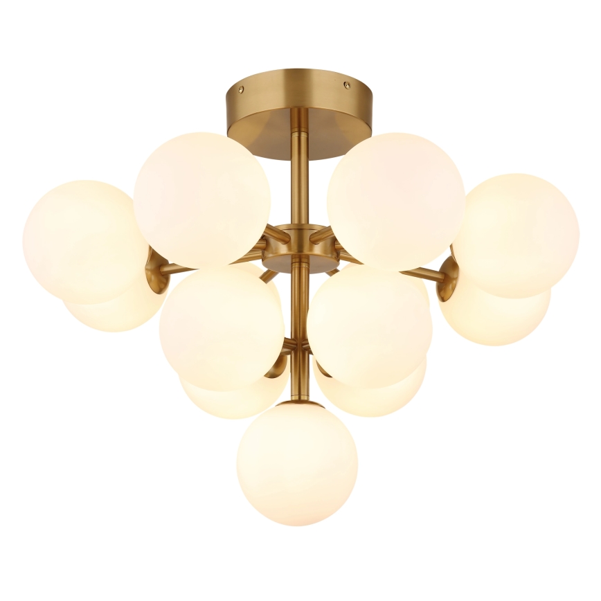 Globo - Πλαφονιέρα οροφής 13xG9/5W/230V διάμετρος 56 cm χρυσό