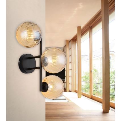 Globo - Επιτοίχιο φωτιστικό 3xG9/4W/230V