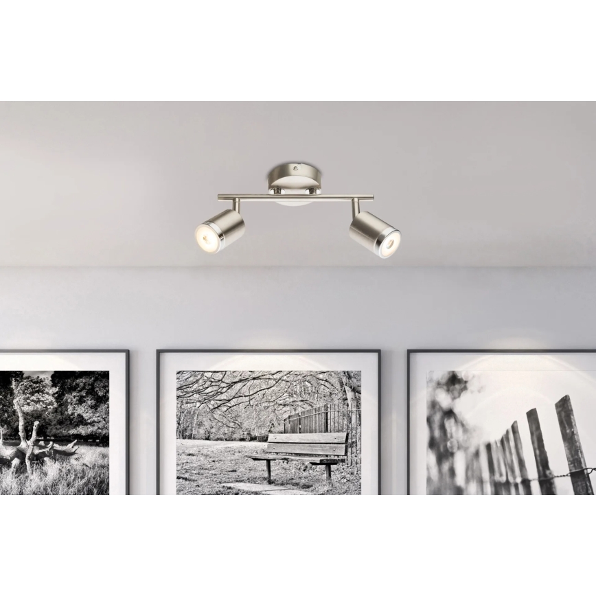 Globo - LED σποτ φωτιστικό 2xLED/4W/230V