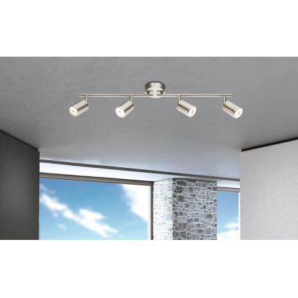Globo - LED σποτ φωτιστικό 4xLED/4W/230V