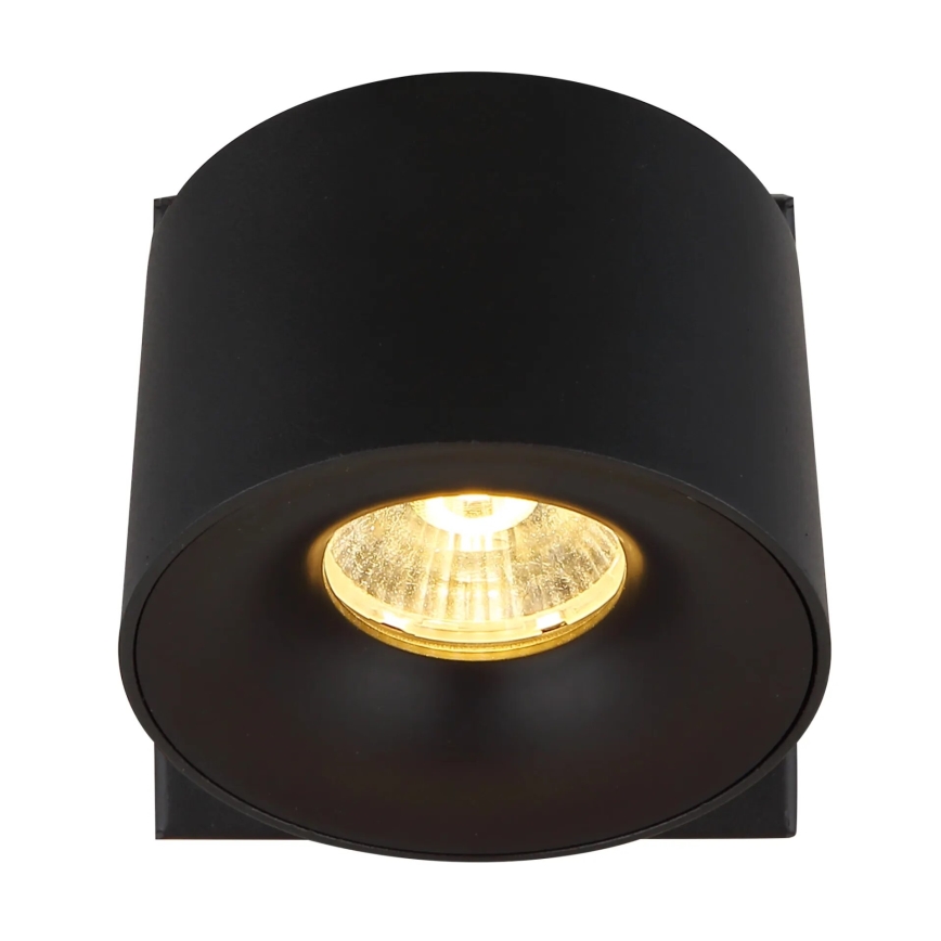 Globo - Φωτιστικό σποτ τοίχου LED LED/6W/230V μαύρο