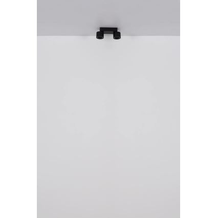 Globo - LED Σποτ 2xLED/6W/230V μαύρο