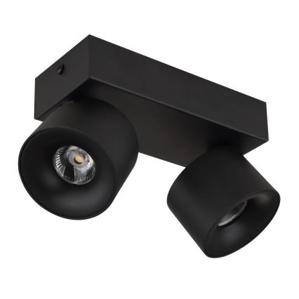Globo - LED Σποτ 2xLED/6W/230V μαύρο