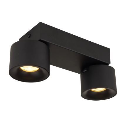 Globo - LED Σποτ 2xLED/6W/230V μαύρο