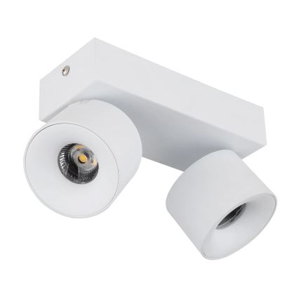 Globo - LED Σποτ 2xLED/6W/230V λευκό