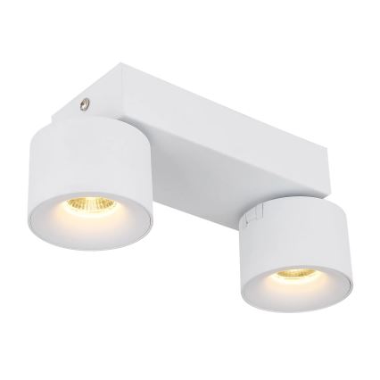 Globo - LED Σποτ 2xLED/6W/230V λευκό