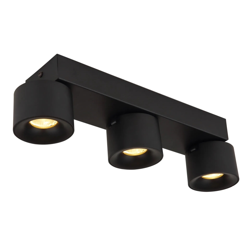 Globo - LED Σποτ 3xLED/6W/230V μαύρο