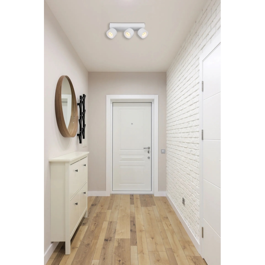 Globo - LED Σποτ 3xLED/6W/230V λευκό