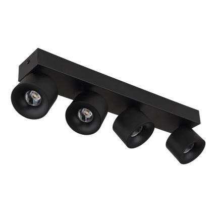 Globo - LED Σποτ 4xLED/6W/230V μαύρο