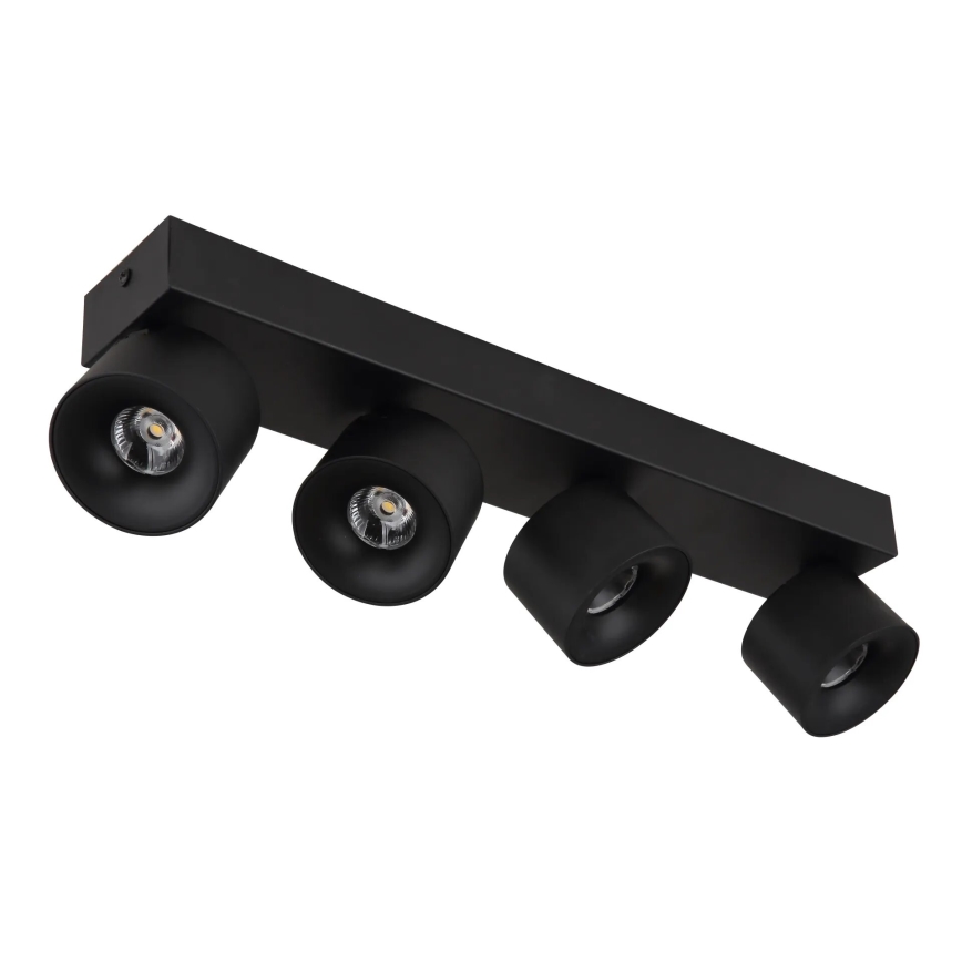 Globo - LED Σποτ 4xLED/6W/230V μαύρο