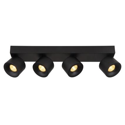 Globo - LED Σποτ 4xLED/6W/230V μαύρο
