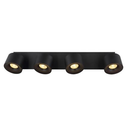 Globo - LED Σποτ 4xLED/6W/230V μαύρο
