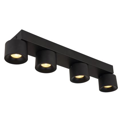Globo - LED Σποτ 4xLED/6W/230V μαύρο