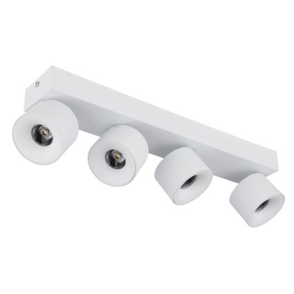 Globo - LED Σποτ 4xLED/6W/230V λευκό