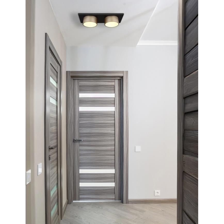 Globo - Φωτιστικό οροφής LED/24W/230V 3000K 46x20 cm μπεζ