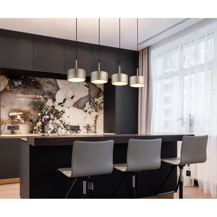 Globo - Κρεμαστό φωτιστικό LED με καλώδιο LED/40W/230V 3000K ορείχαλκος