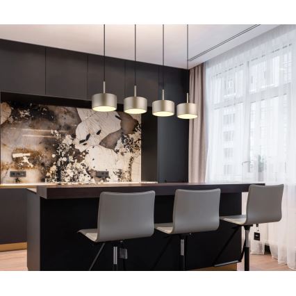 Globo - Κρεμαστό φωτιστικό LED με καλώδιο LED/40W/230V 3000K ορείχαλκος