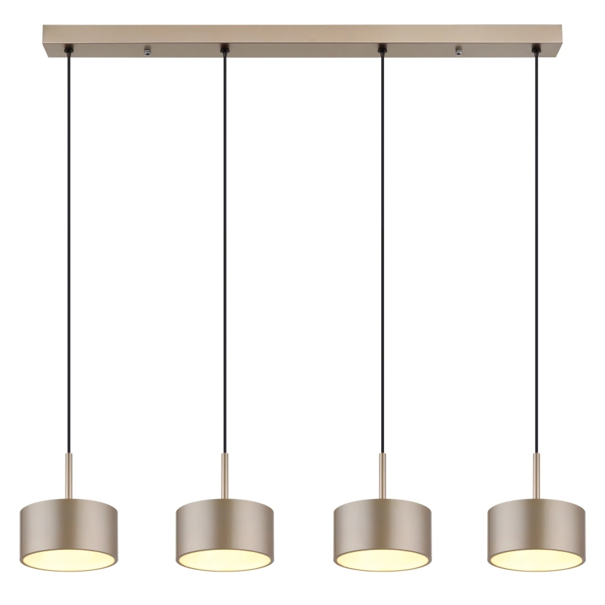 Globo - Κρεμαστό φωτιστικό LED με καλώδιο LED/40W/230V 3000K ορείχαλκος
