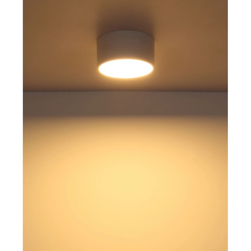 Globo - Φωτιστικό οροφής LED 12W 230V 3000K διάμ. 15 cm λευκό