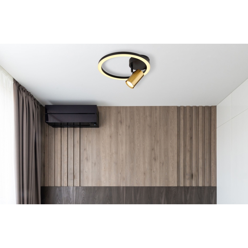 Globo - Φωτιστικό σποτ τοίχου LED 1xGU10/5W/230V + LED/12W/230V