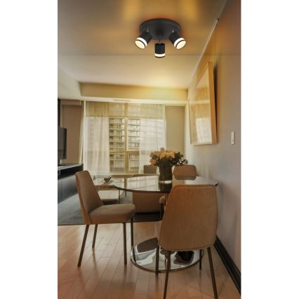 Globo - LED Σποτ 3xGX53/7W/230V 3000K