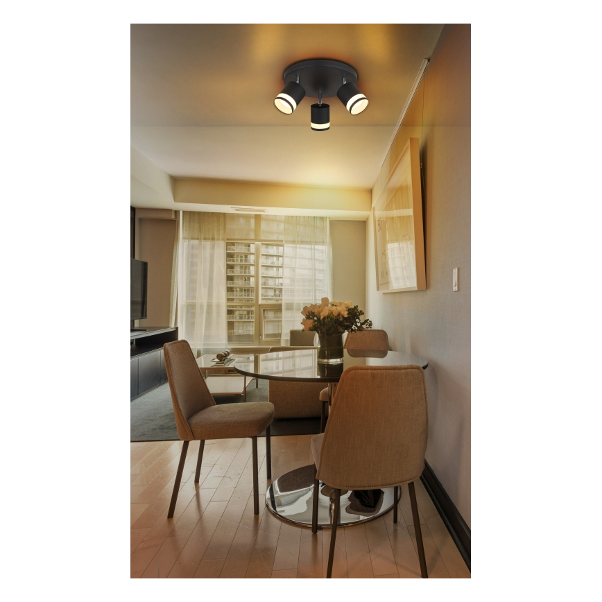 Globo - LED Σποτ 3xGX53/7W/230V 3000K