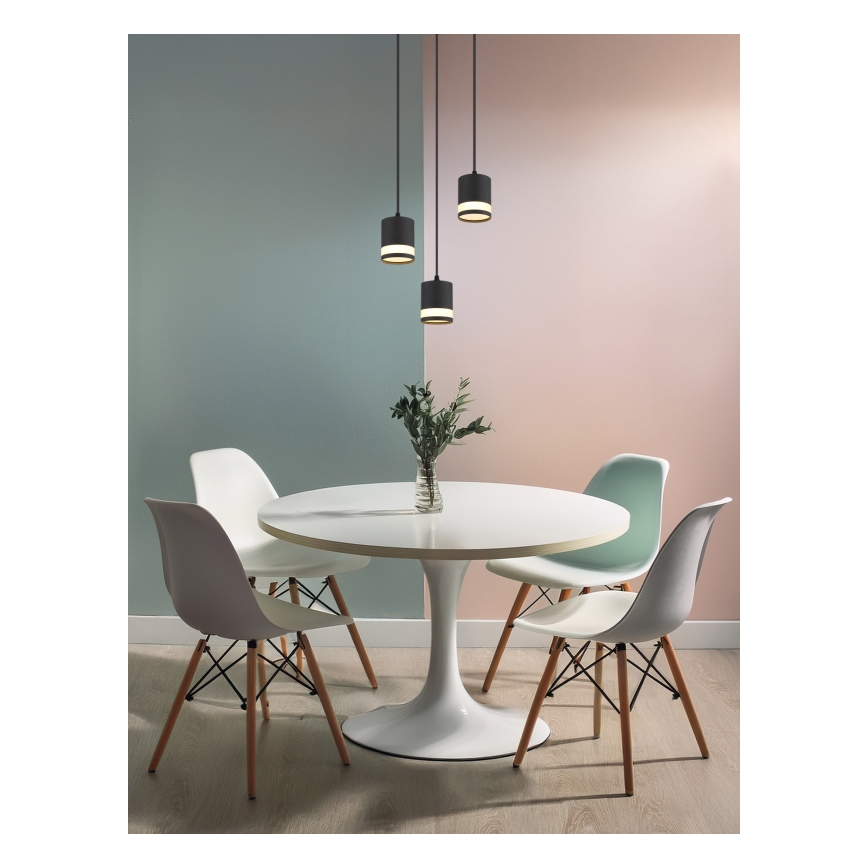 Globo -  Κρεμαστό φωτιστικό οροφής LED 3xGX53/7W/230V 3000K μαύρο