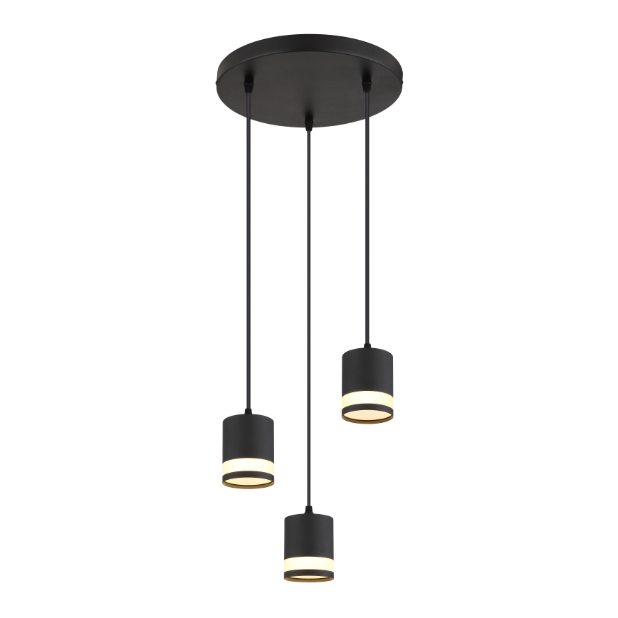Globo -  Κρεμαστό φωτιστικό οροφής LED 3xGX53/7W/230V 3000K μαύρο