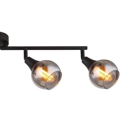 Globo - Φωτιστικό σποτ 4xE14/40W/230V μαύρο