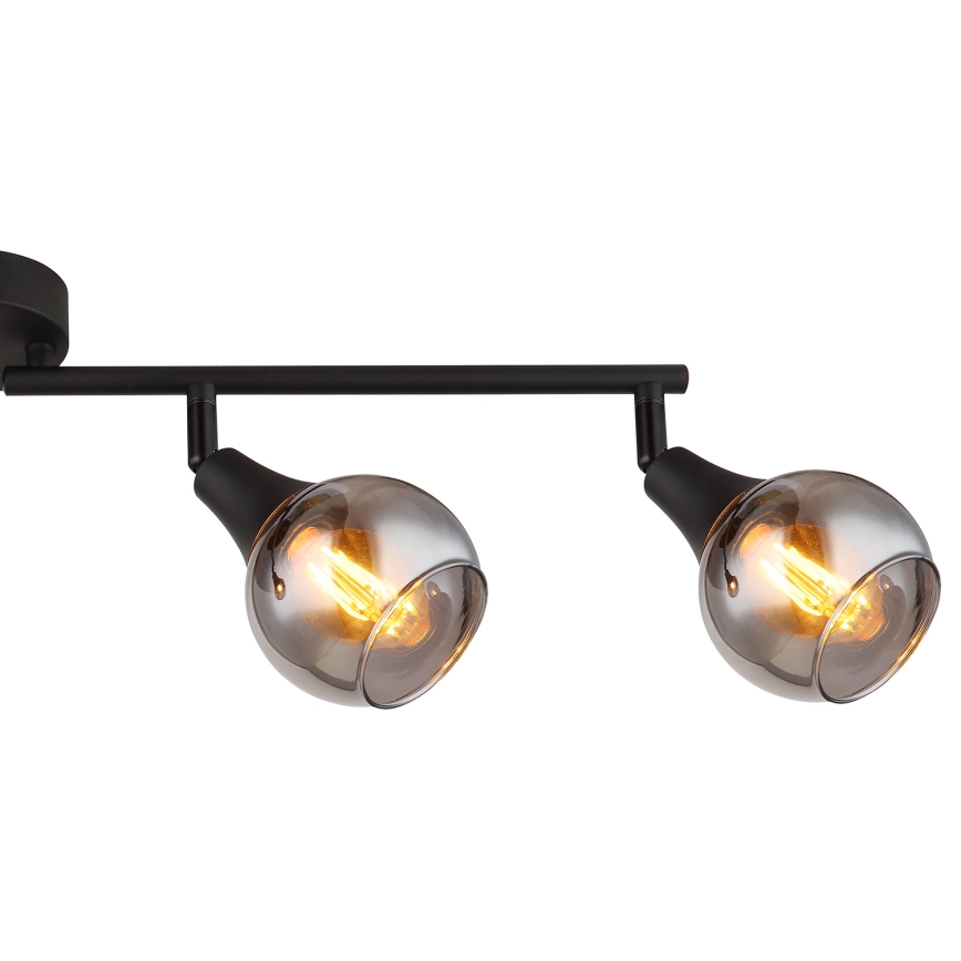 Globo - Φωτιστικό σποτ 4xE14/40W/230V μαύρο