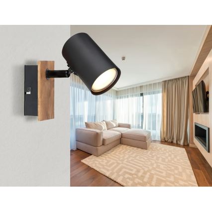 Globo - Σποτ τοίχου 1xGU10/35W/230V