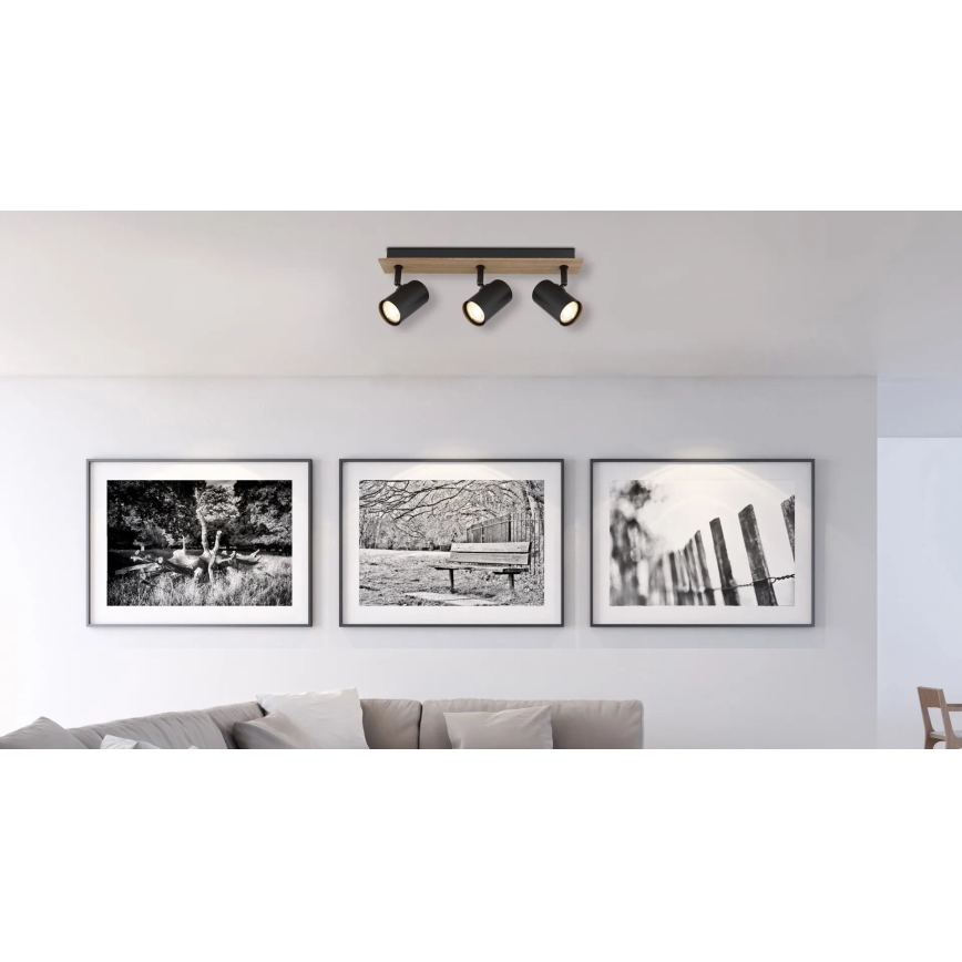 Globo - Φωτιστικό σποτ 3xGU10/35W/230V