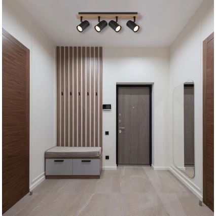 Globo - Φωτιστικό σποτ 4xGU10/35W/230V