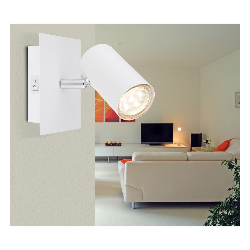 Globo - Επιτοίχιο σποτ 1xGU10/25W/230V