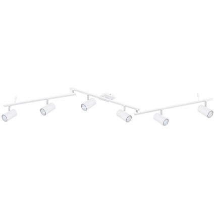 Globo - Φωτιστικό σποτ 6xGU10/35W/230V λευκό