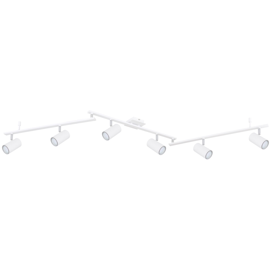 Globo - Φωτιστικό σποτ 6xGU10/35W/230V λευκό