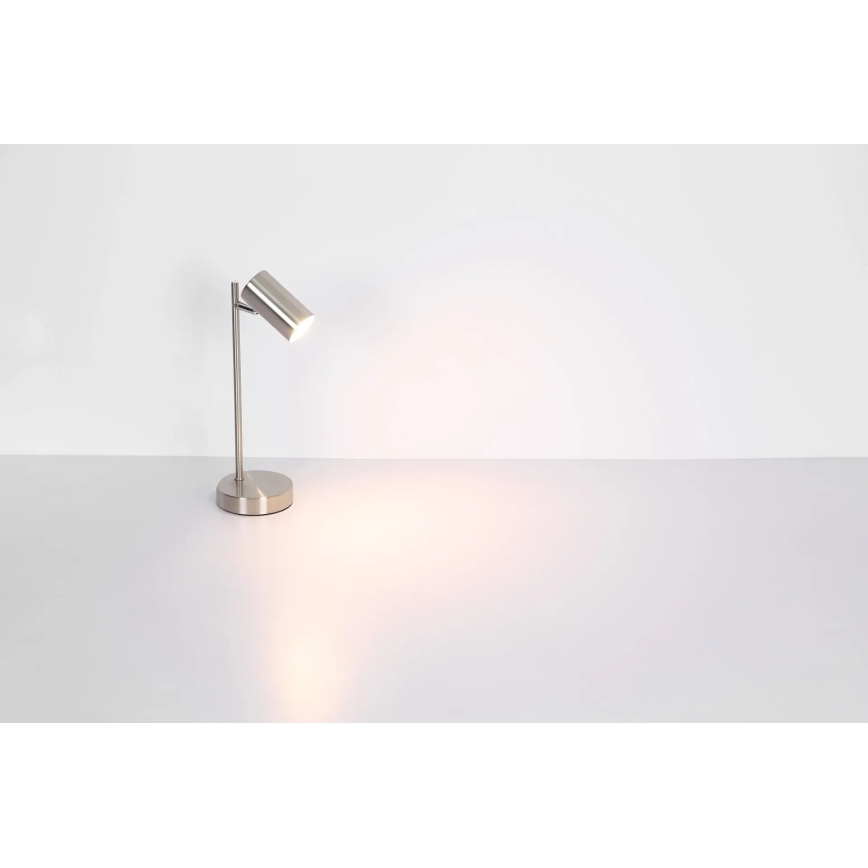 Globo - Eπιτραπέζιο φωτιστικό 1xGU10/5W/230V ματ χρώμιο