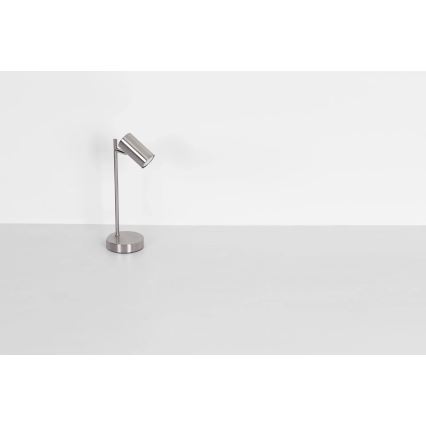 Globo - Eπιτραπέζιο φωτιστικό 1xGU10/5W/230V ματ χρώμιο