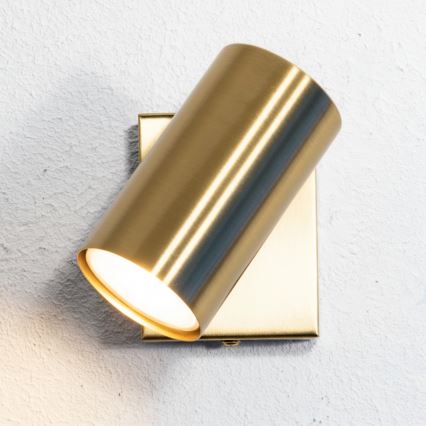 Globo - Σποτ τοίχου 1xGU10/25W/230V χρυσό