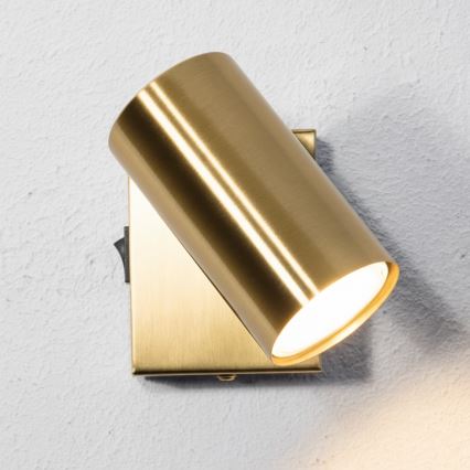 Globo - Σποτ τοίχου 1xGU10/25W/230V χρυσό