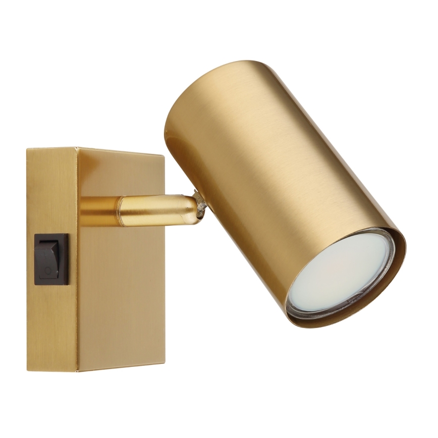 Globo - Σποτ τοίχου 1xGU10/25W/230V χρυσό