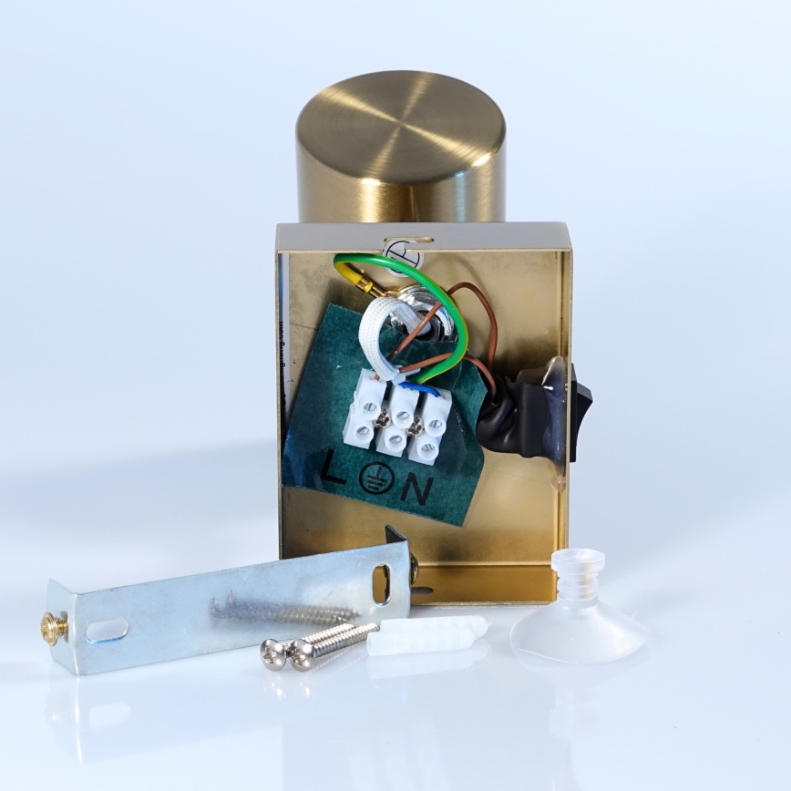 Globo - Σποτ τοίχου 1xGU10/25W/230V χρυσό