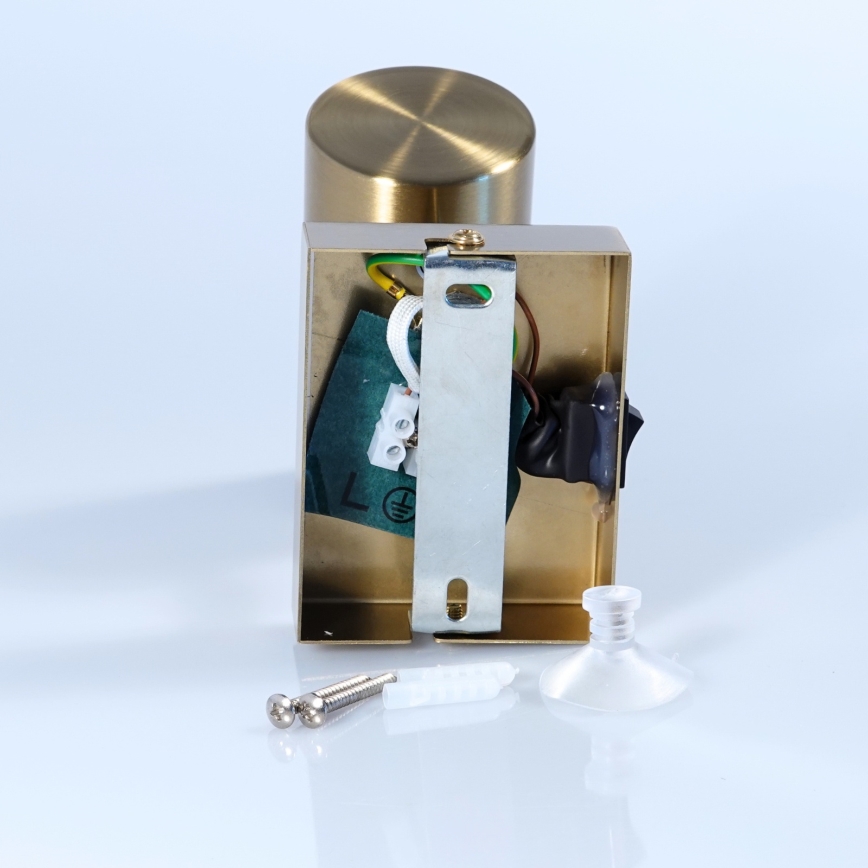 Globo - Σποτ τοίχου 1xGU10/25W/230V χρυσό