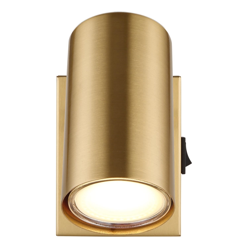 Globo - Σποτ τοίχου 1xGU10/25W/230V χρυσό