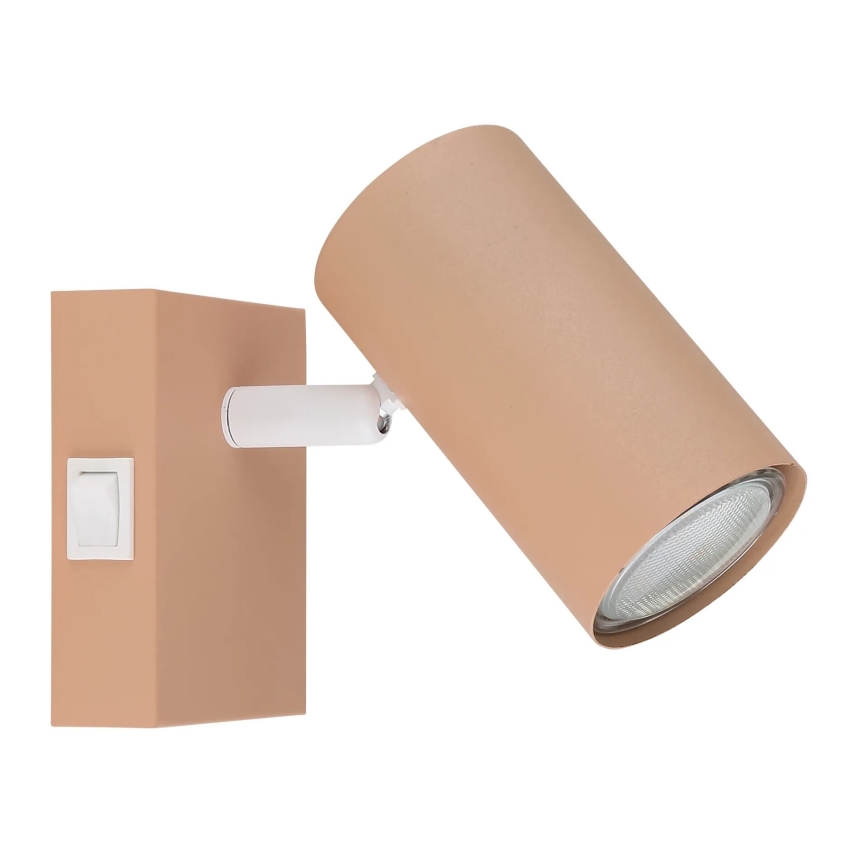 Globo - Σποτ τοίχου 1xGU10/25W/230V πορτοκαλί