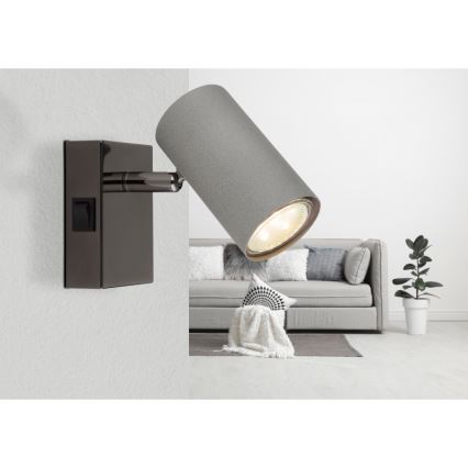 Globo - Σποτ τοίχου 1xGU10/25W/230V