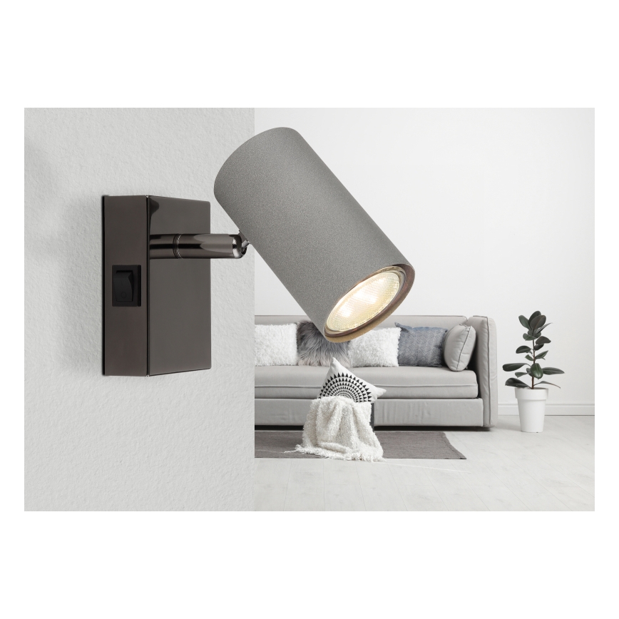 Globo - Σποτ τοίχου 1xGU10/25W/230V