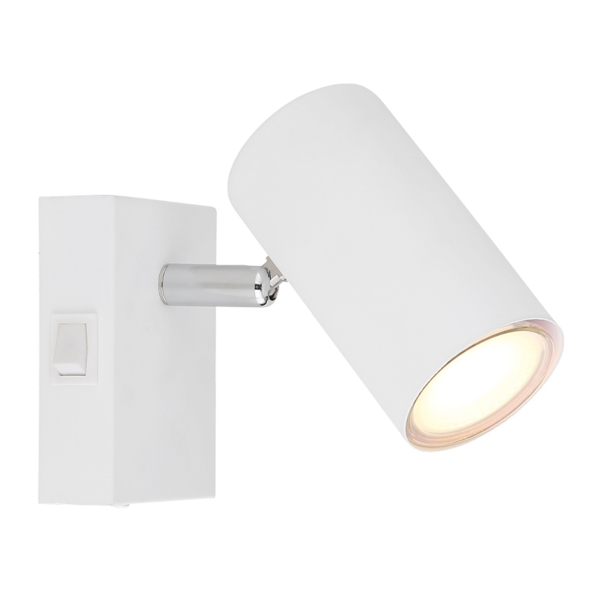 Globo - Επιτοίχιο φωτιστικό spot 1xGU10/25W/230V λευκό