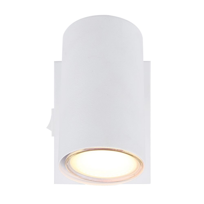 Globo - Φωτιστικό σποτ τοίχου 1xGU10/25W/230V λευκό