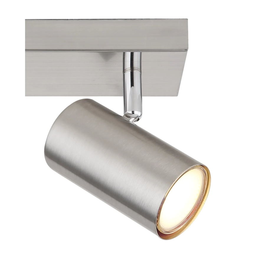 Globo - Φωτιστικό σποτ 2xGU10/35W/230V ματ χρώμιο